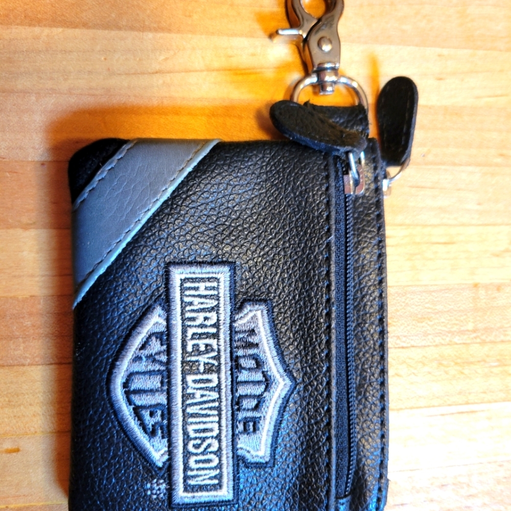 Harley Davidson change purse